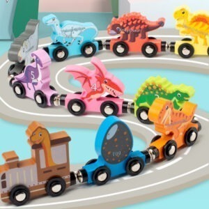 Magnetic Train Building Blocks