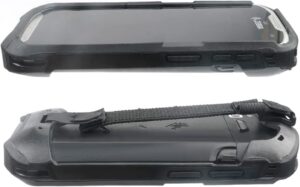 Bumper Case Rugged Boot with Hand Strap for Zebra TC51 TC510K TC52 TC56 TC57 Black