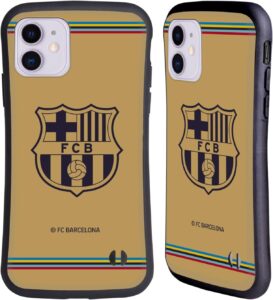Designs Officially Licensed FC Barcelona Home 2022/23 Crest Kit Hybrid Case Compatible with Apple iPhone 11