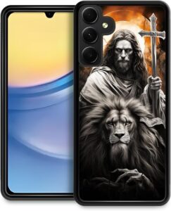 with Samsung Galaxy A15 5G Case,Baseball Catcher at Home Pattern Ultra Protection Shockproof Soft Silicone TPU Non-Slip Back for Samsung Galaxy A15 5G